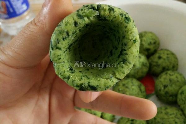 杂粮菜窝头的做法图解9