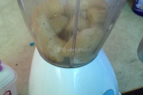 香蕉提子冰淇淋的做法图解3