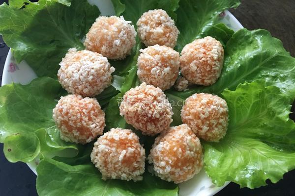 黄金芙蓉虾的做法图解6