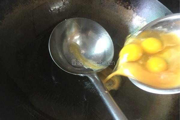 五彩蛋炒饭的做法图解3