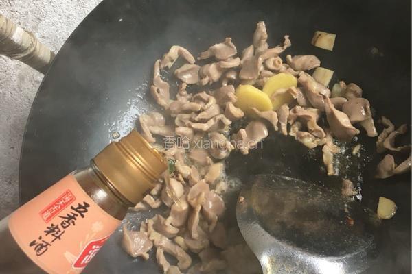 辣炒鸡胗的做法图解5