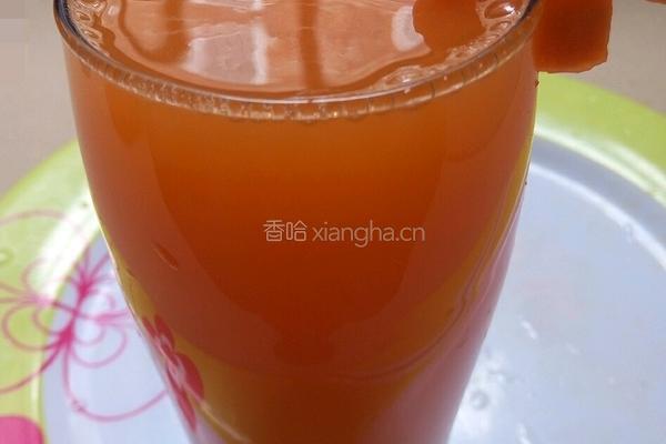 芒果胡萝卜汁的做法图解6