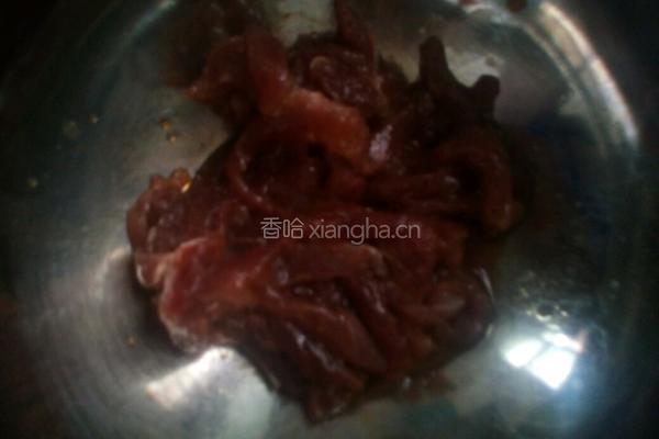 荤素搭炒三丝的做法图解2