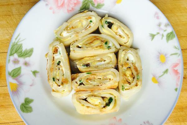 鸡蛋卷饼的做法图解8