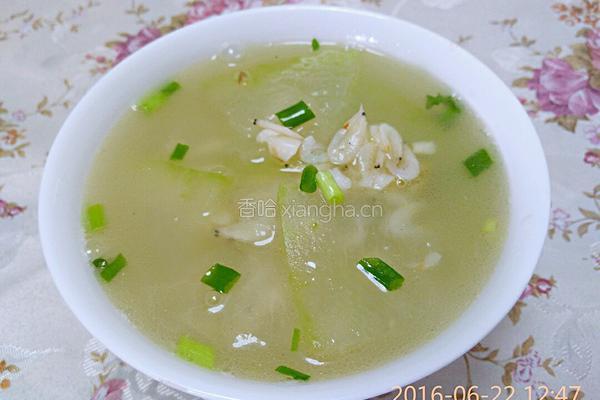 冬瓜虾皮汤的做法图解6