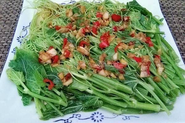 凉拌龙须菜的做法图解8