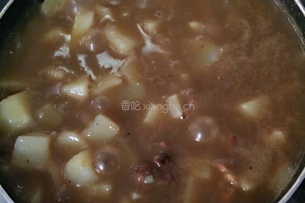 咖喱鸡腿盖饭的做法图解4