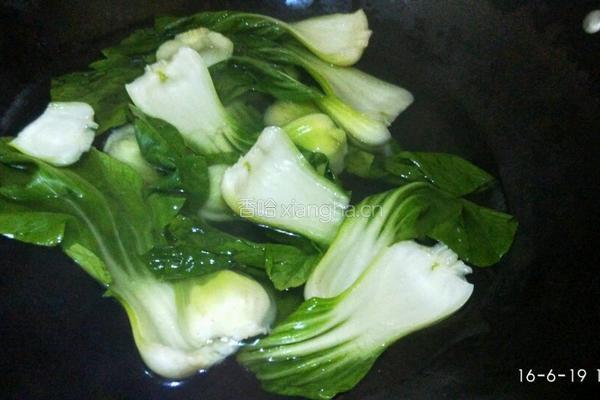 油菜花菇的做法图解3