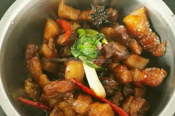 干烧红烧肉的做法图解7