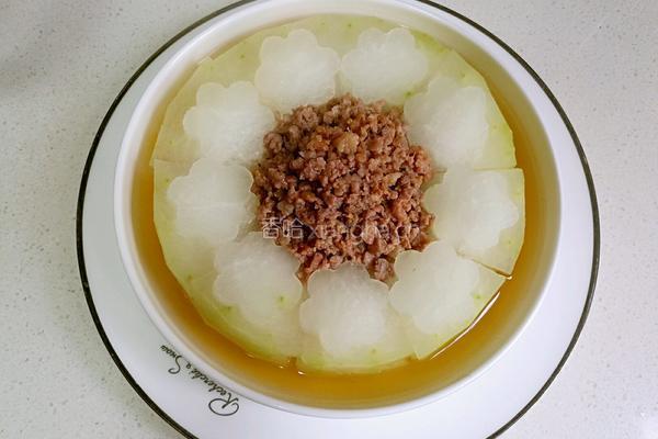 肉沫冬瓜的做法图解14