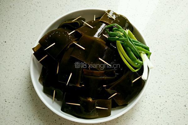 卤海带的做法图解5