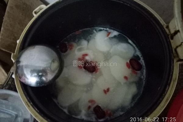 红枣枸杞山药糖水的做法图解4