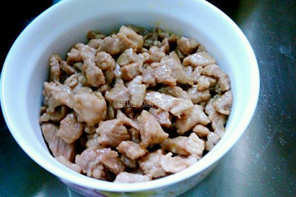 毛豆米肉丁的做法图解9