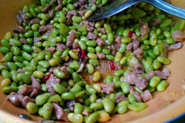 毛豆米肉丁的做法图解14