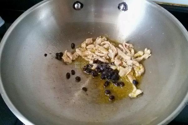 豆豉烧四季豆的做法图解6