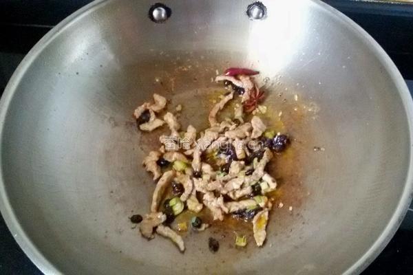 豆豉烧四季豆的做法图解7