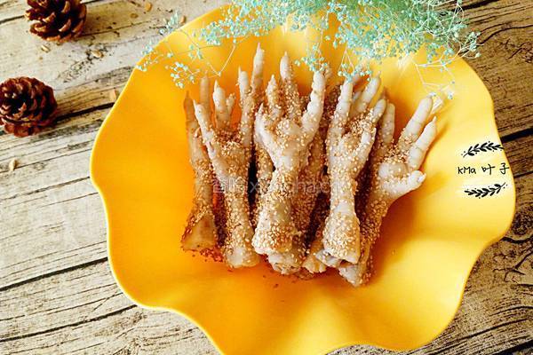 麻香冰镇酸鸡脚的做法图解4