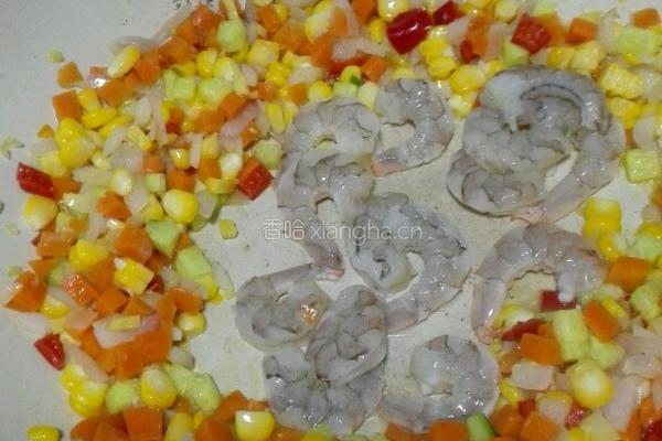菠萝（凤梨）炒饭的做法图解7