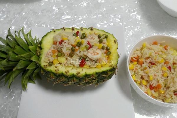 菠萝（凤梨）炒饭的做法图解9