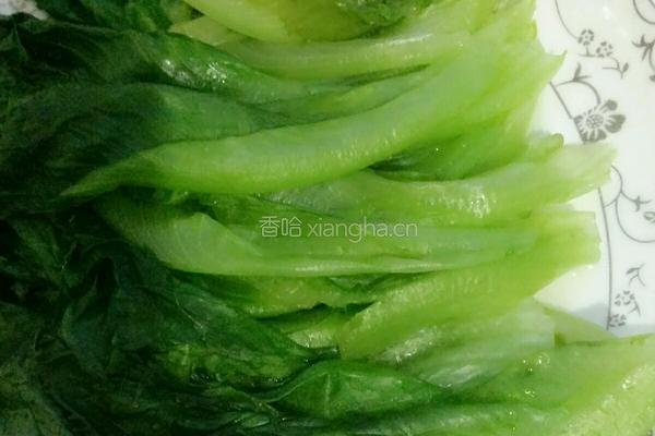 耗油生菜的做法图解2