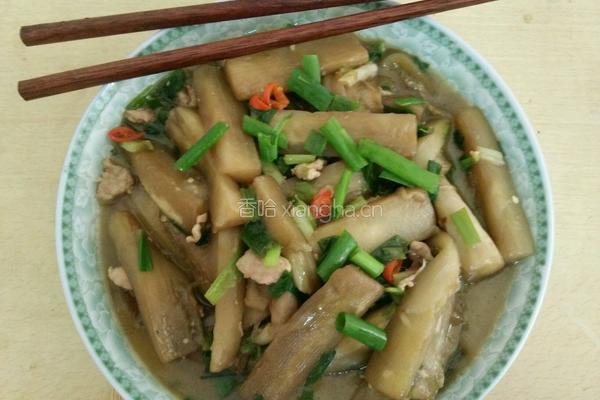 瘦肉茄子的做法图解6