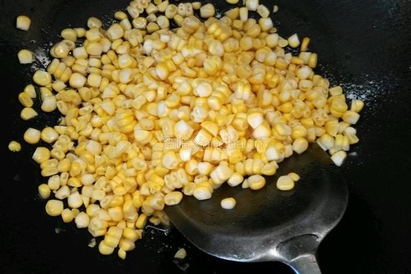 肉丁炒玉米的做法图解6