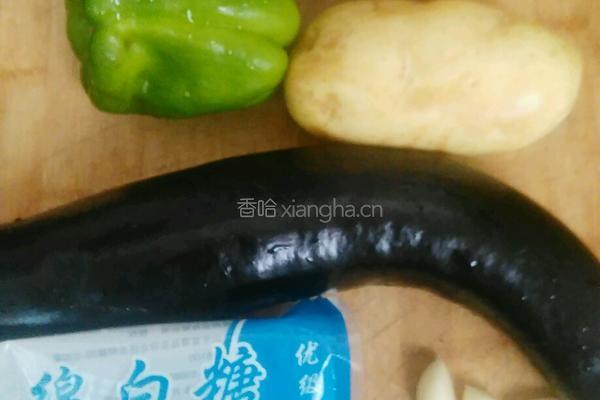 地三鲜(少油版)的做法图解1