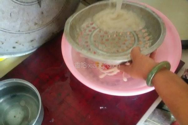 陕西浆水鱼鱼 搅团的做法图解10