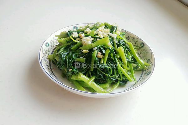 蒜蓉空心菜的做法图解10