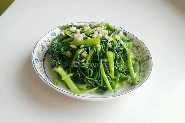 蒜蓉空心菜的做法图解9