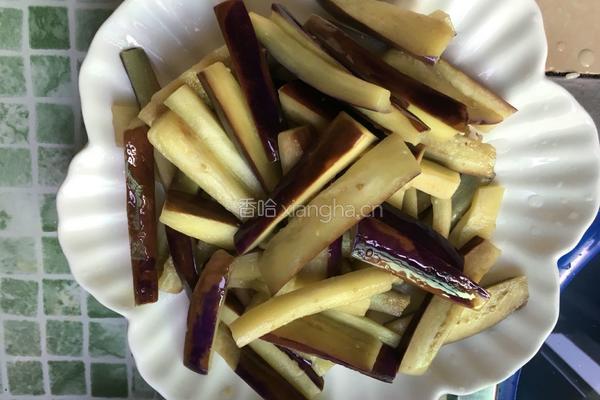 大盘茄子豆角的做法图解9
