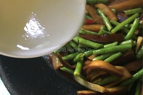 大盘茄子豆角的做法图解14