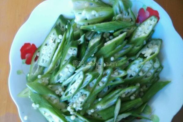 虾仁肉片黄秋葵的做法图解3