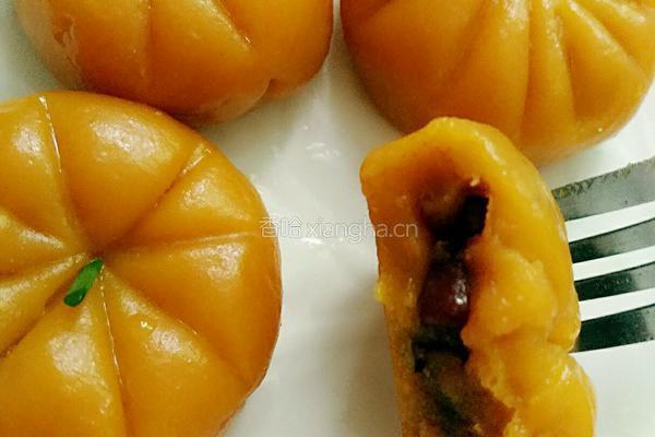蒸南瓜饼的做法图解12