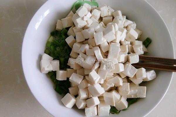 小香葱煎豆腐的做法图解10