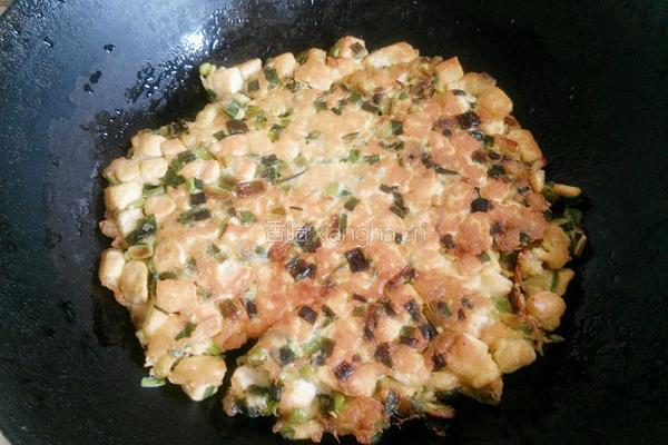 小香葱煎豆腐的做法图解16