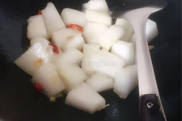 麻辣肉末冬瓜的做法图解3