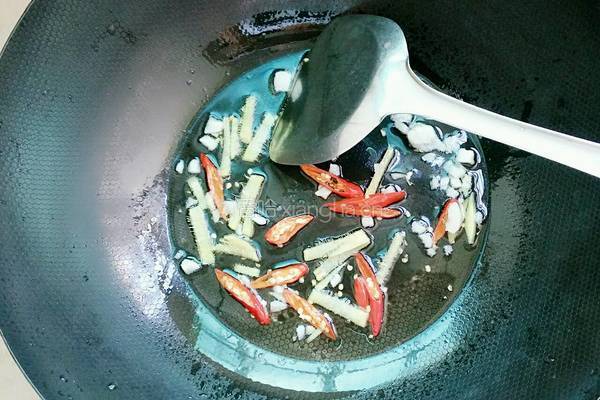 四季豆炒肉的做法图解4