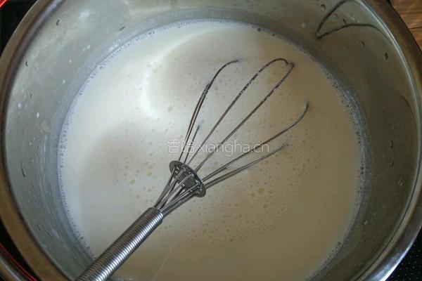 蜜豆牛奶冰棒的做法图解4