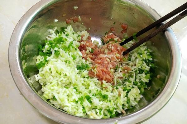 南瓜花酿肉的做法图解9