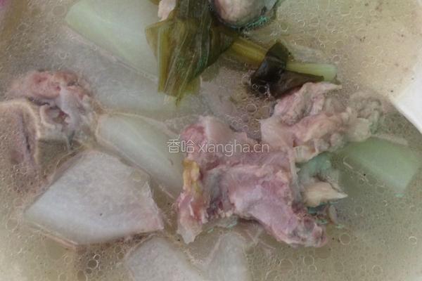 冬瓜大骨汤的做法图解8