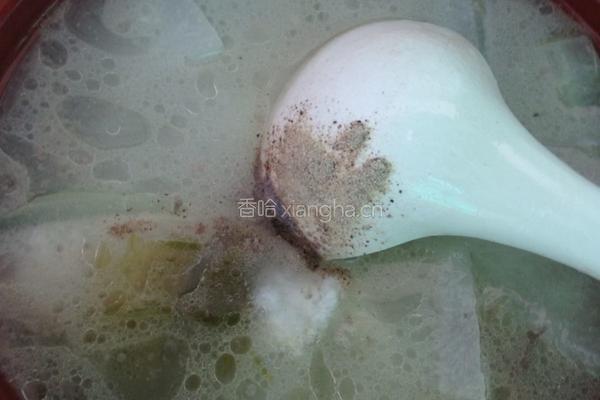 冬瓜大骨汤的做法图解7