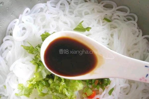 凉拌粉丝的做法图解5