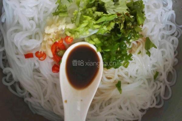 凉拌粉丝的做法图解6