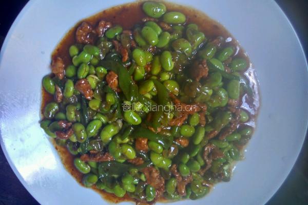 豆米炒肉丝