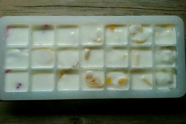水果酸奶冰的做法图解4