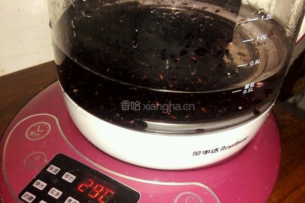 黑米蜜枣糖水的做法图解4