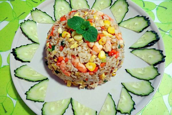 咖哩虾仁炒饭