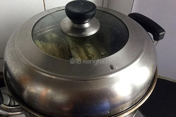蒜泥茄子卷苦菊的做法图解7