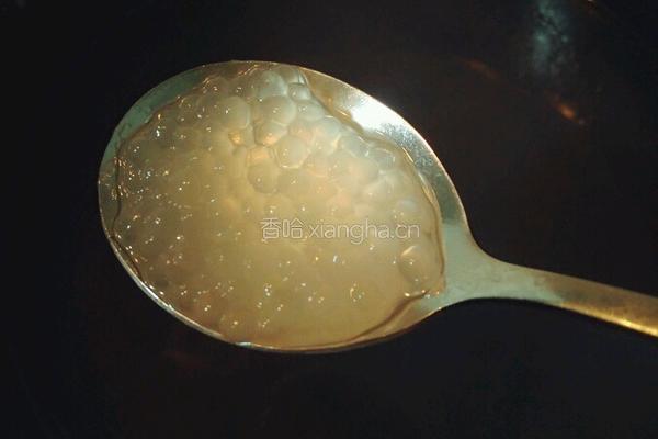 香蕉牛奶西米露的做法图解10